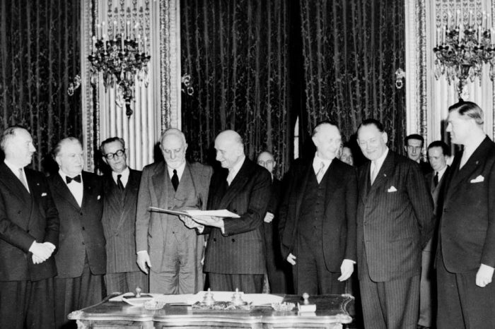 How long-standing German policy blended with the EU Project.