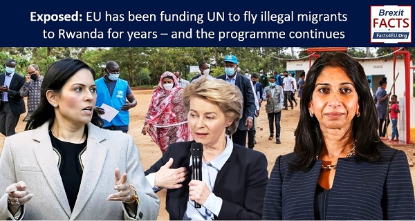 Exposed: The EU has been funding the UN to fly illegal migrants to Rwanda for years