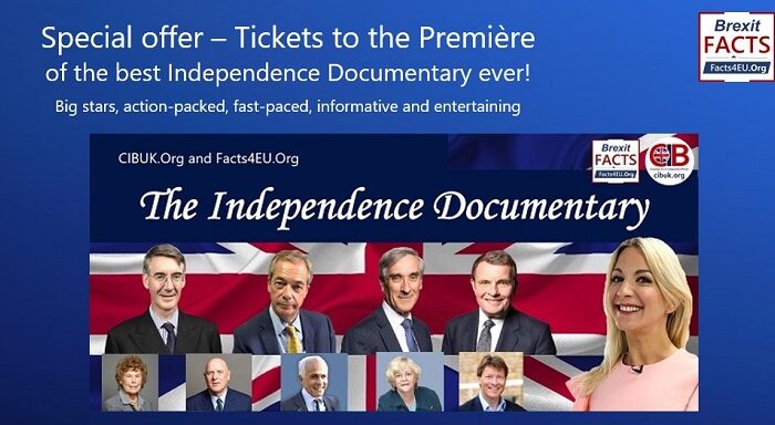 Special offer – Tickets to the Première of our Independence Documentary